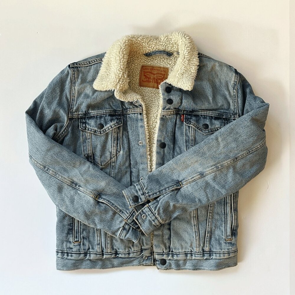 Levis Sherpa Denim Jacket